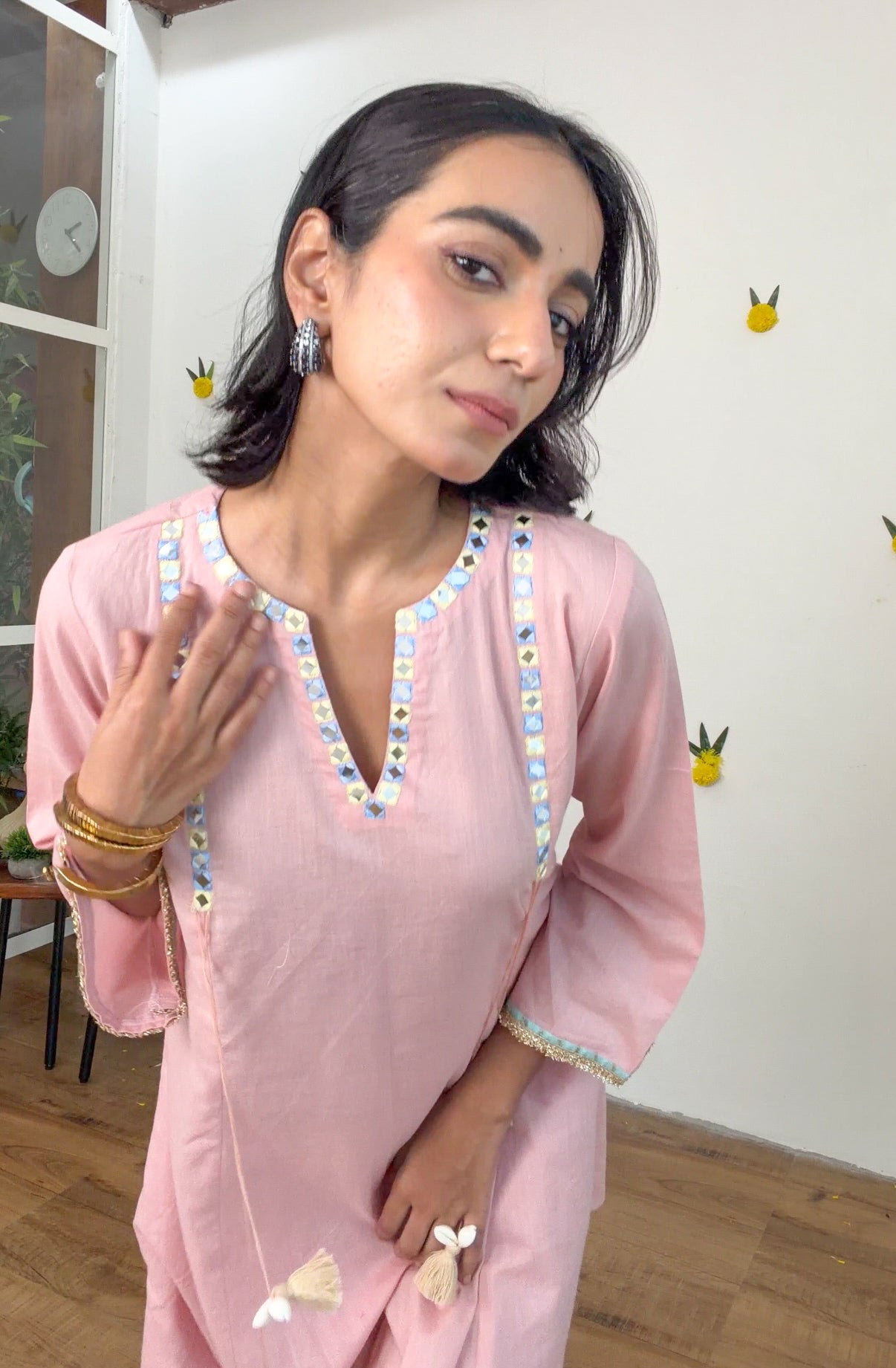 Blush Mira Kurta Set