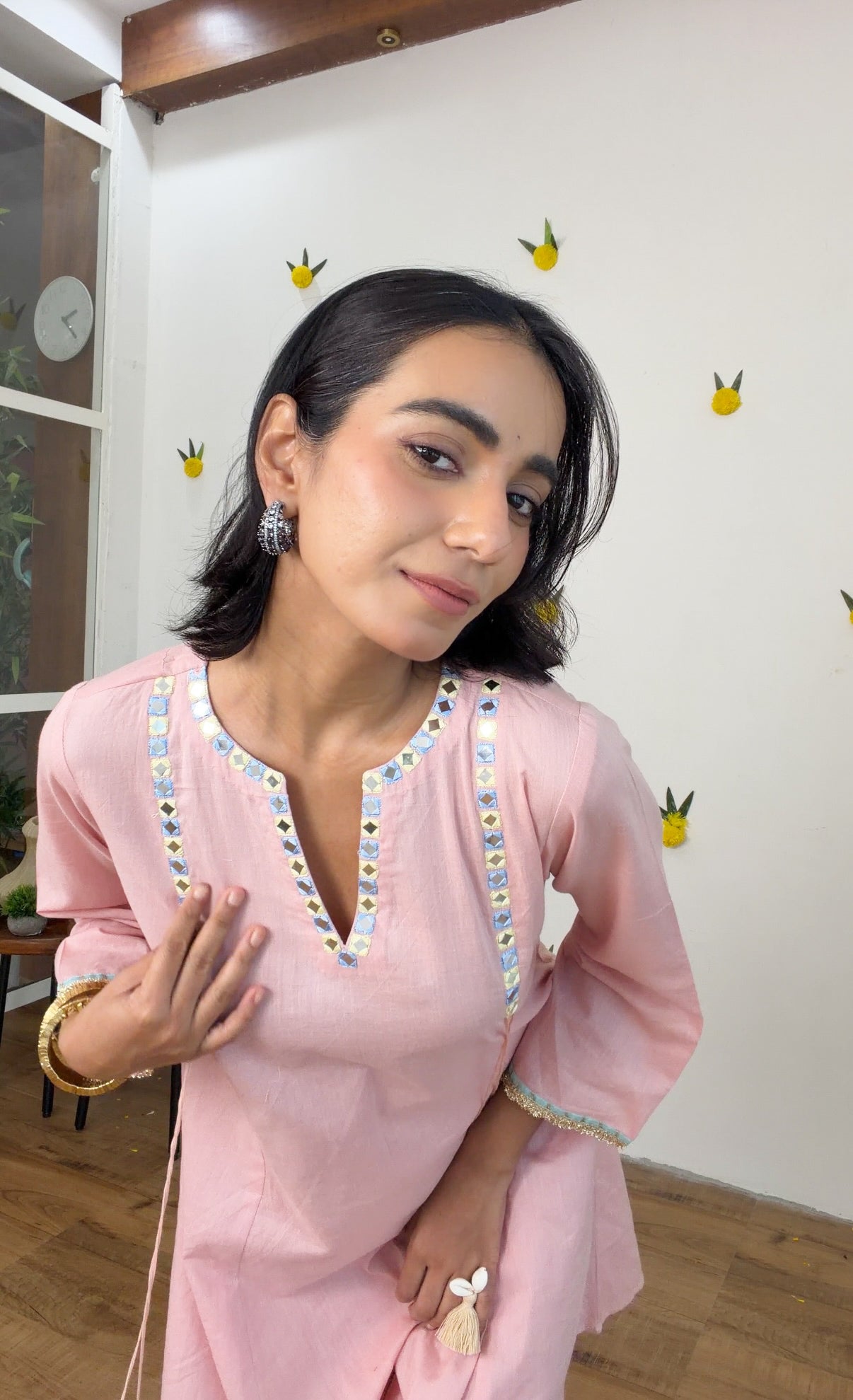 Blush Mira Kurta Set