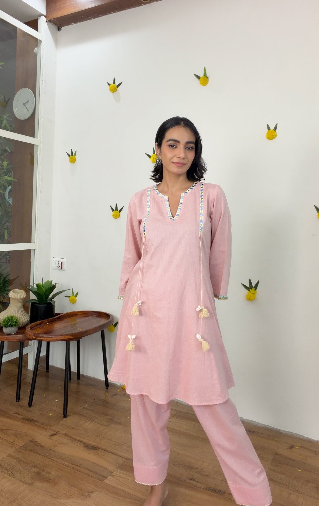 Blush Mira Kurta Set