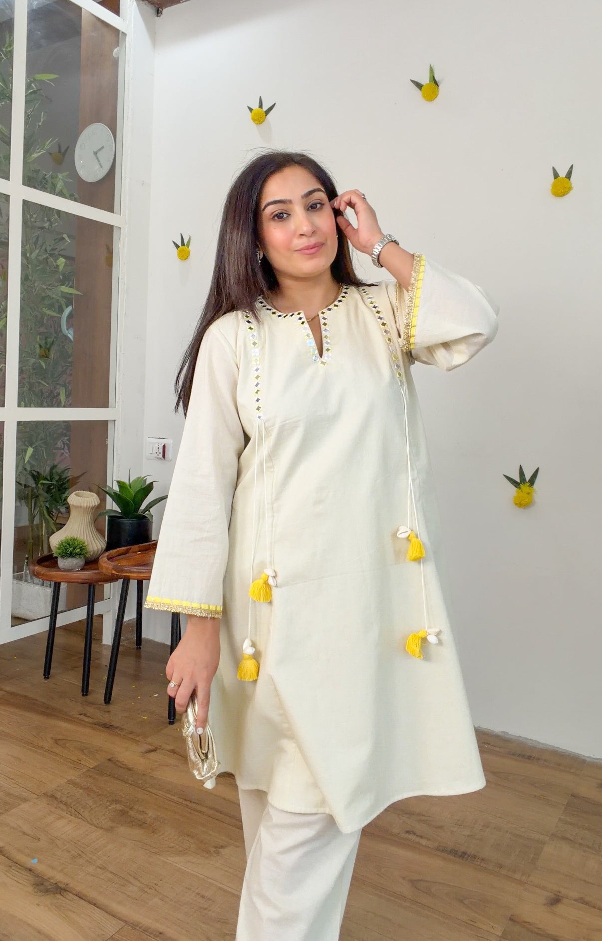 Ivory Noor Kurta Set