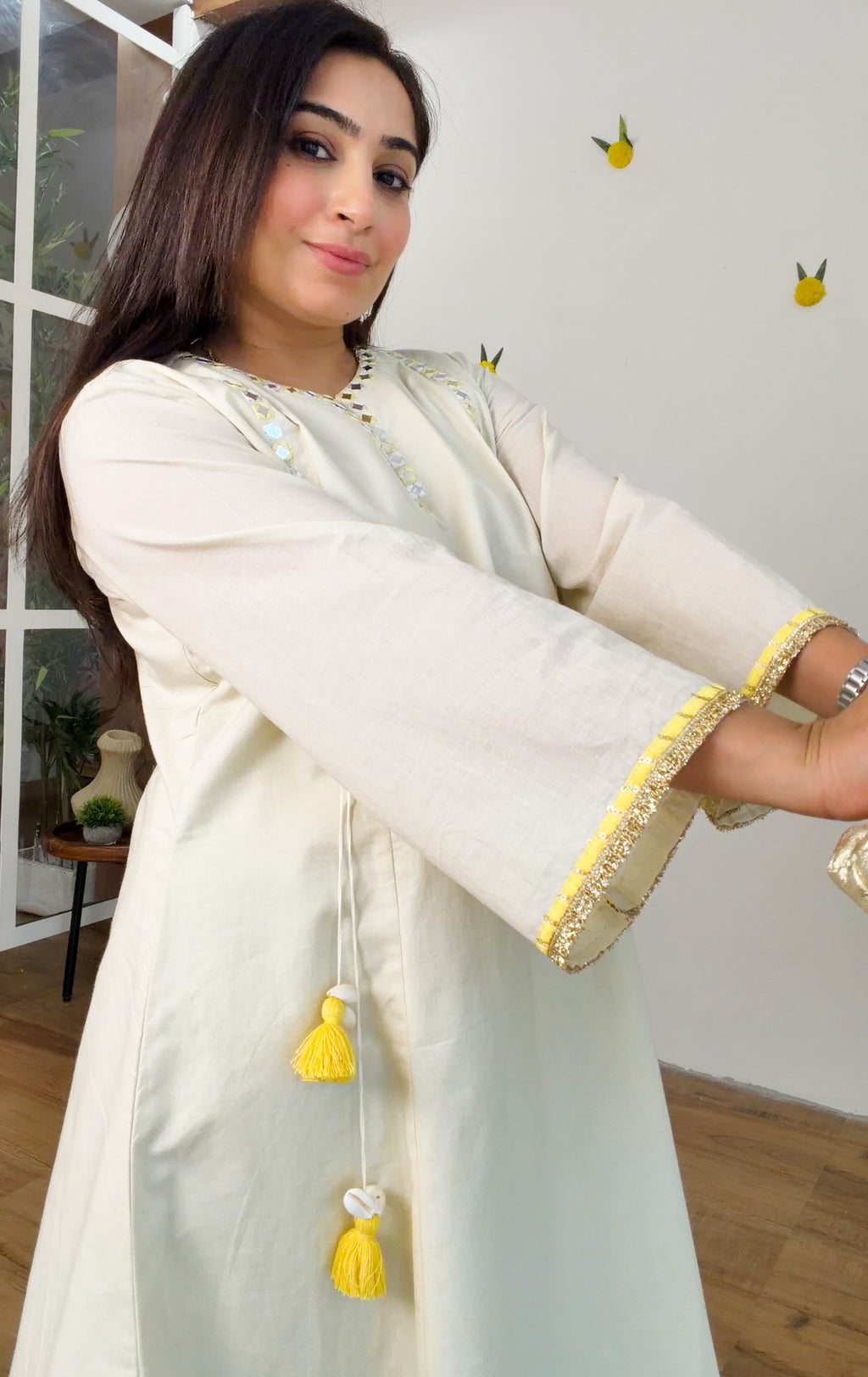 Ivory Noor Kurta Set