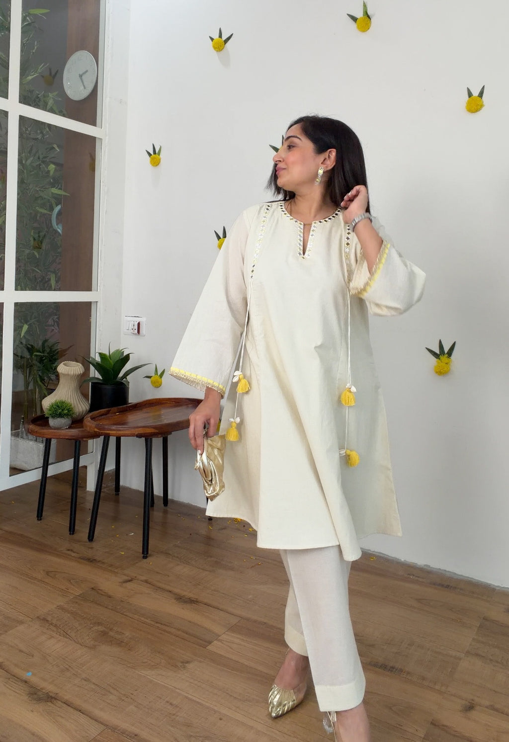 Ivory Noor Kurta Set