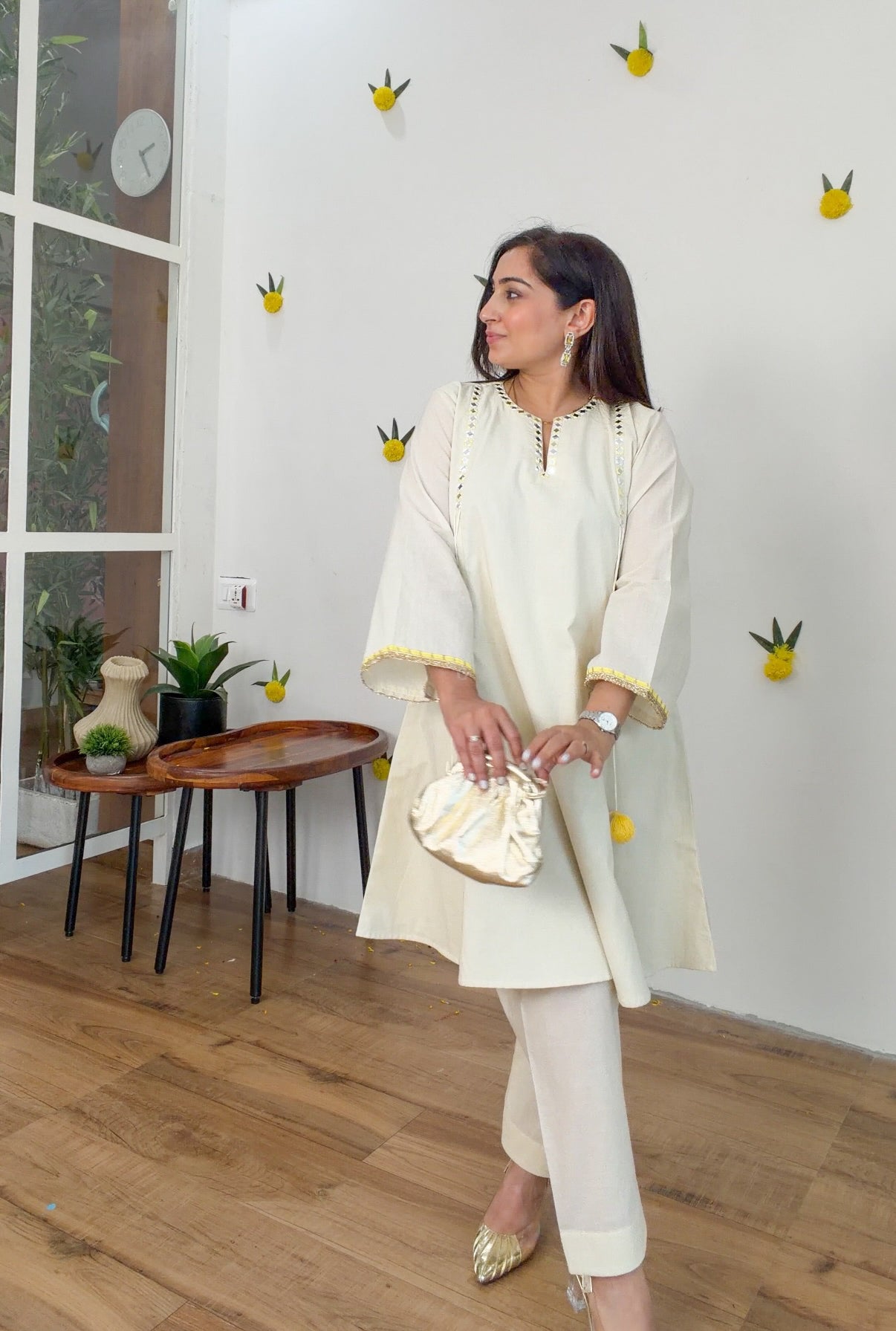 Ivory Noor Kurta Set