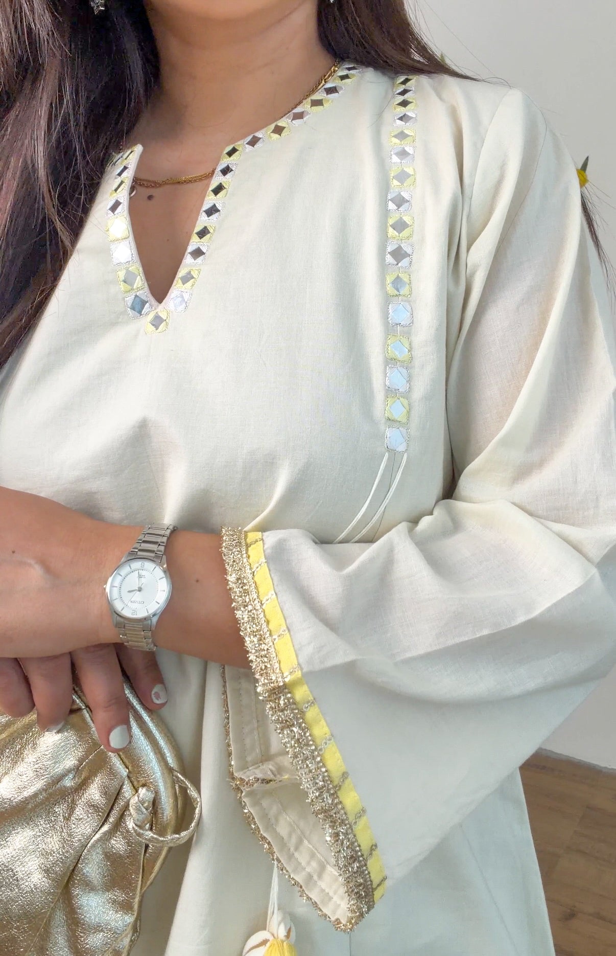 Ivory Noor Kurta Set