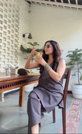 Mocha Ease Kurta Set
