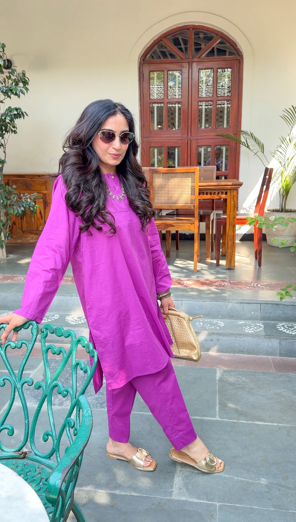 Noor Pink Kurta Set