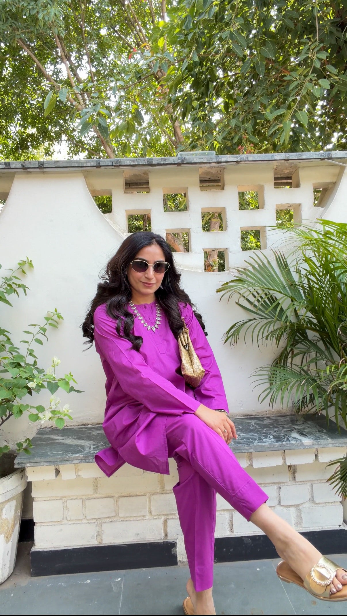 Noor Pink Kurta Set