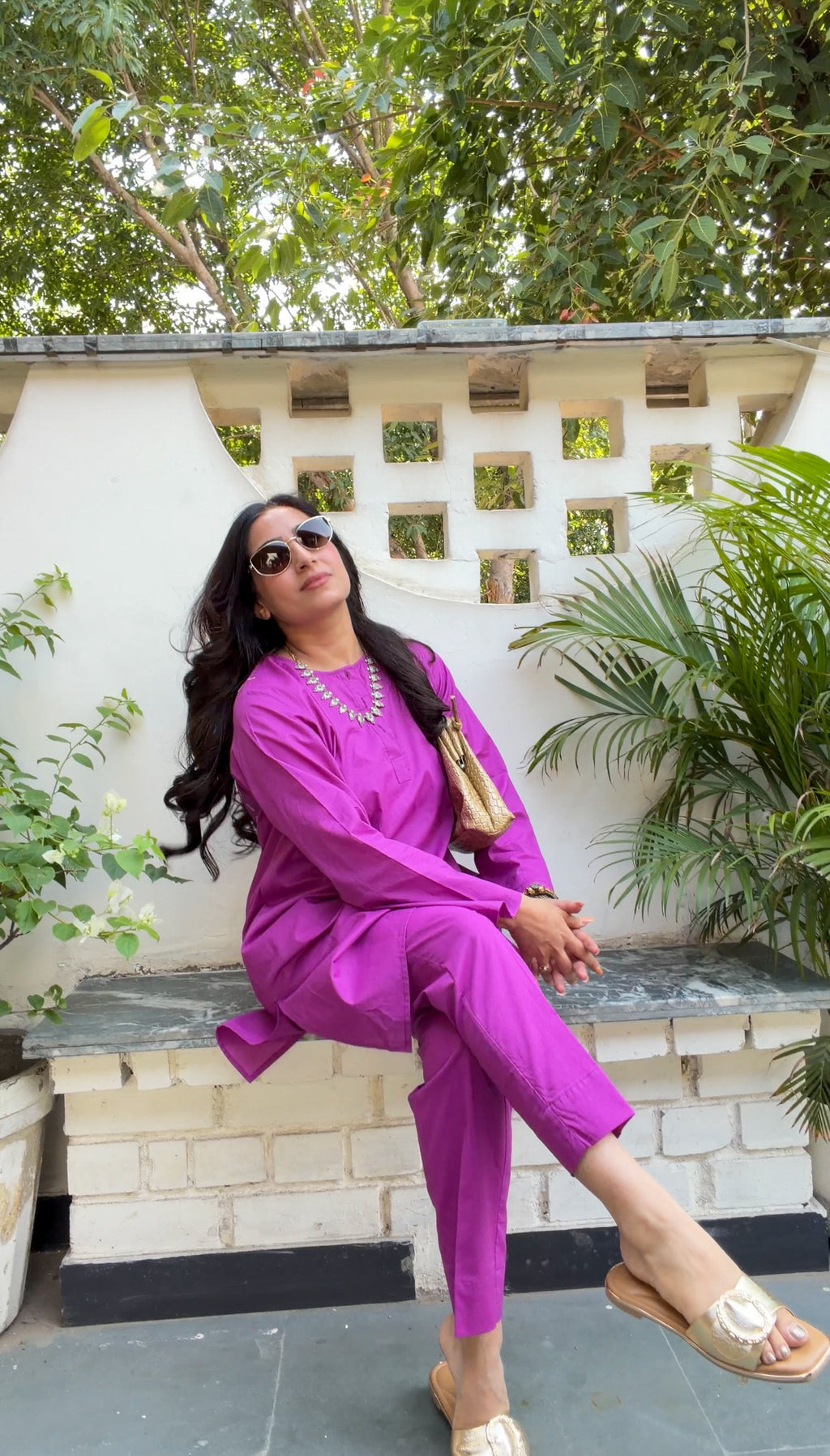 Noor Pink Kurta Set