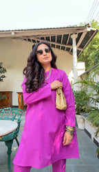 Noor Pink Kurta Set