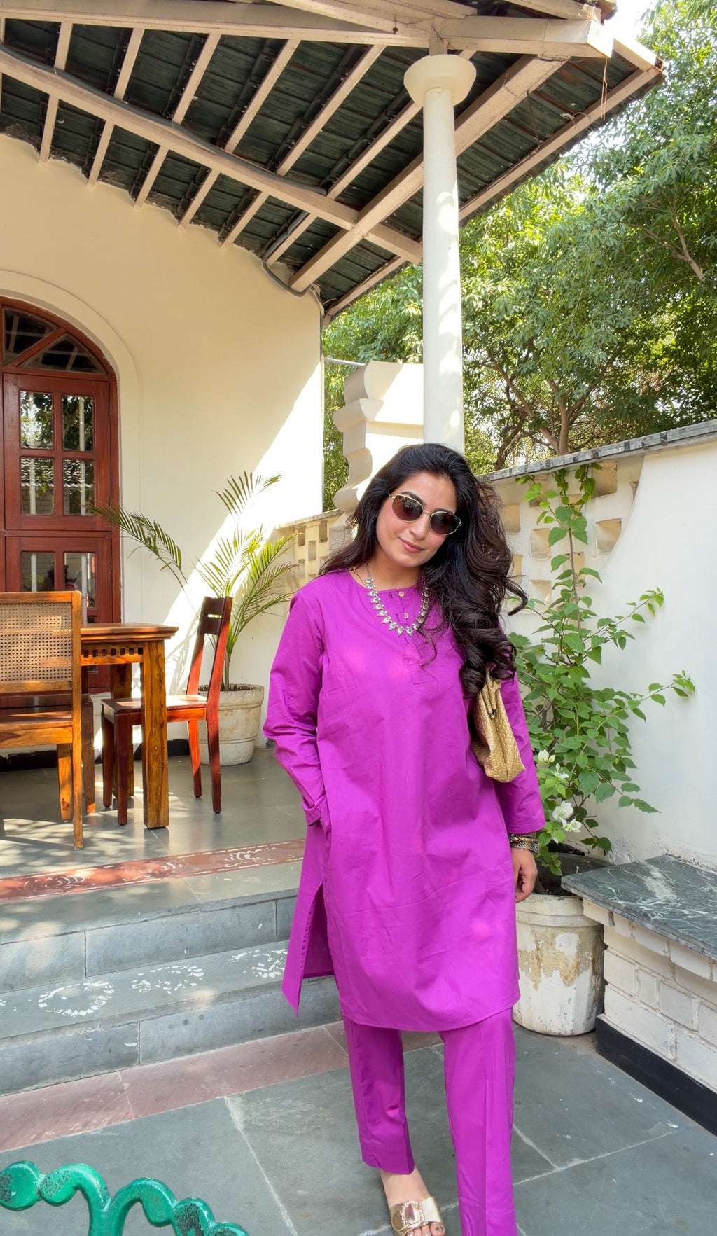 Noor Pink Kurta Set