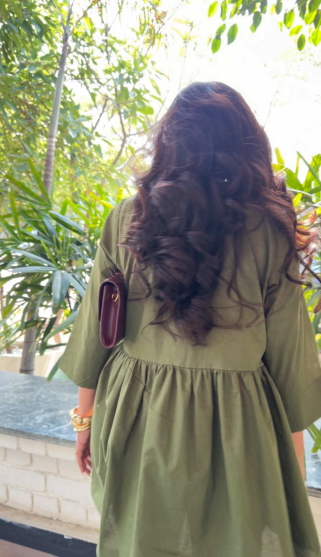 Olive Bloom Co-ord Set