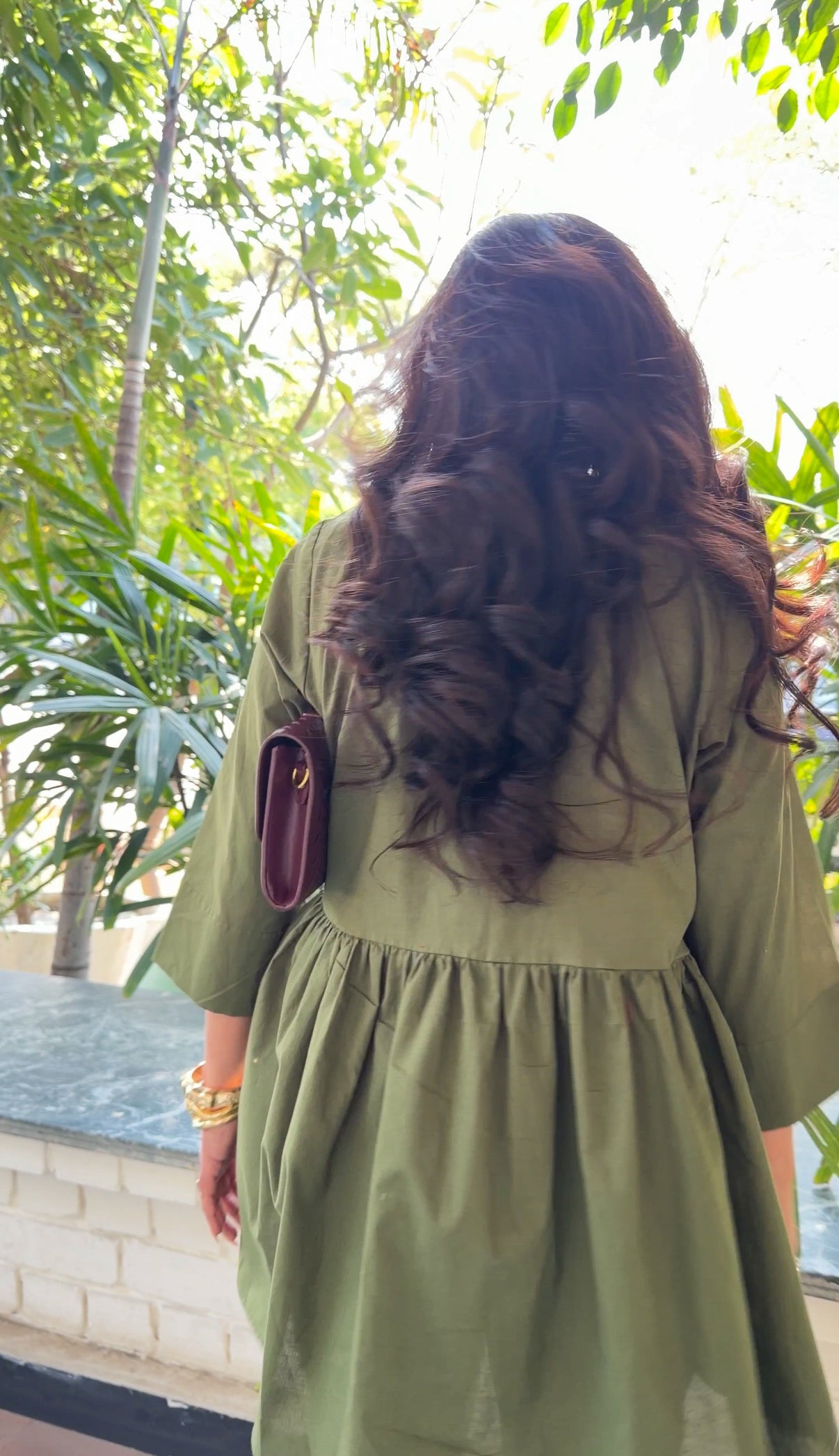 Olive Bloom Co-ord Set