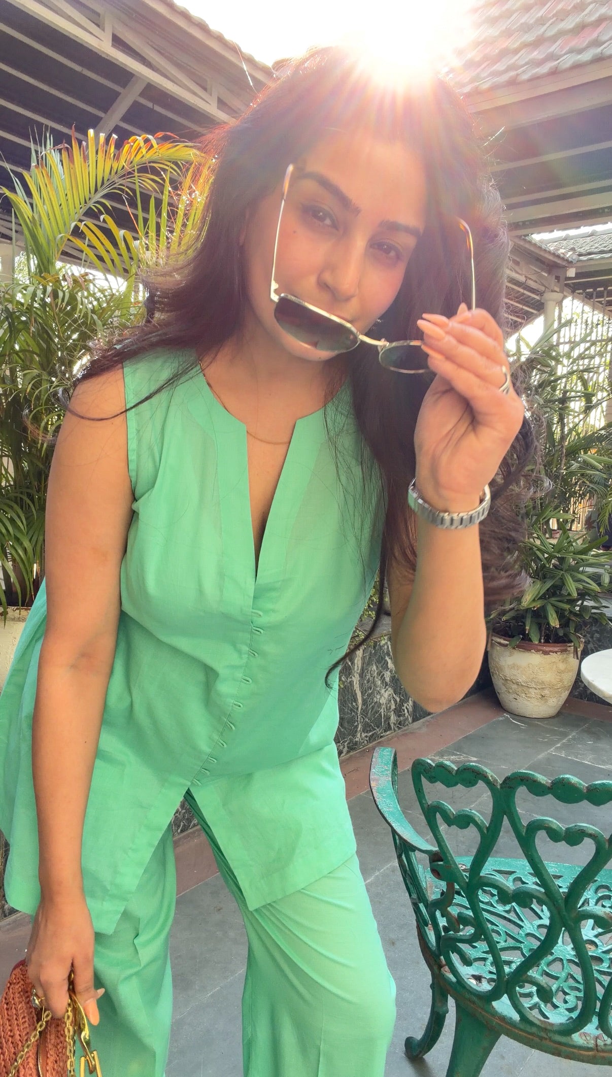 Mint Air Co-ord Set