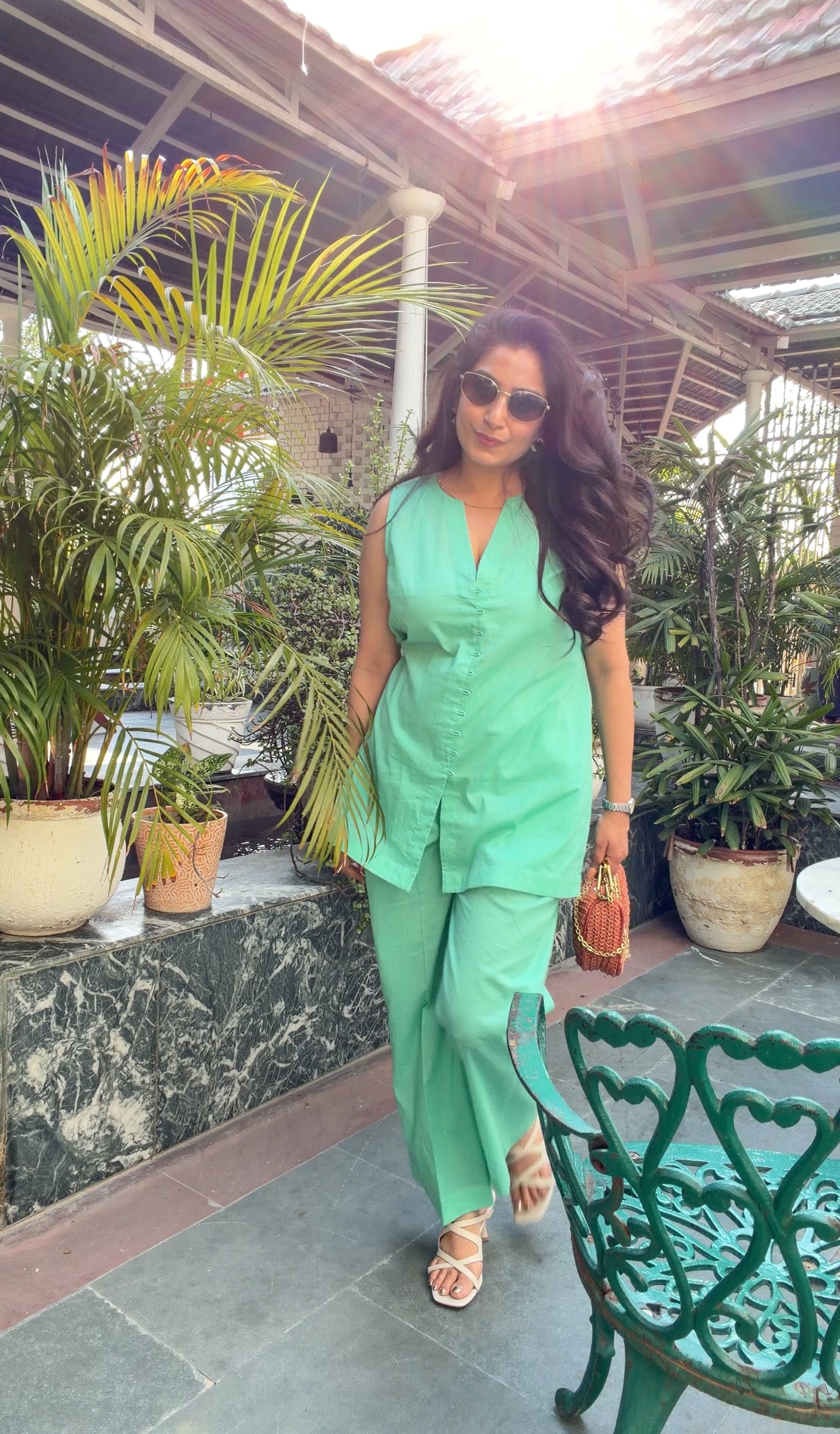 Mint Air Co-ord Set