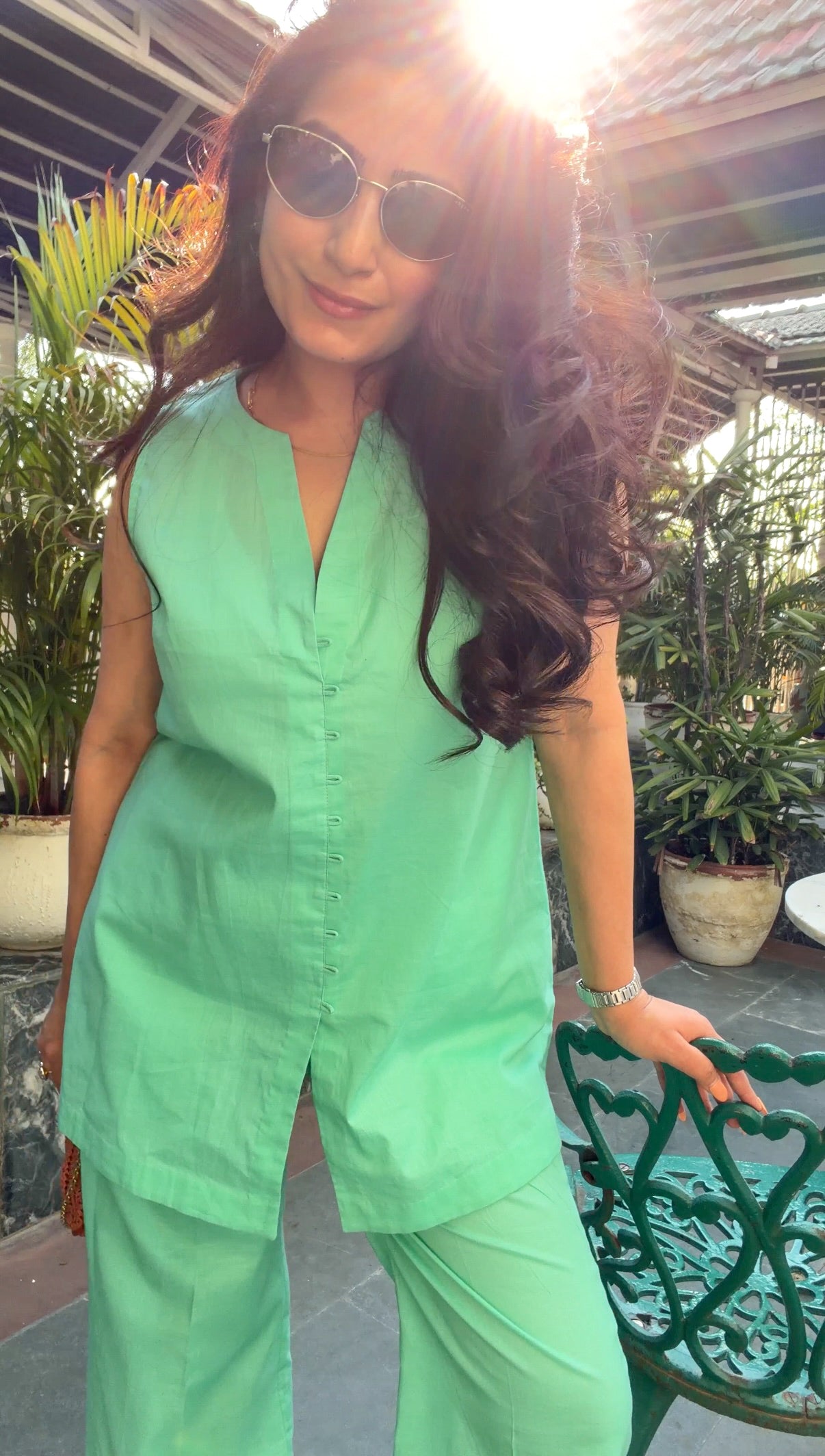 Mint Air Co-ord Set