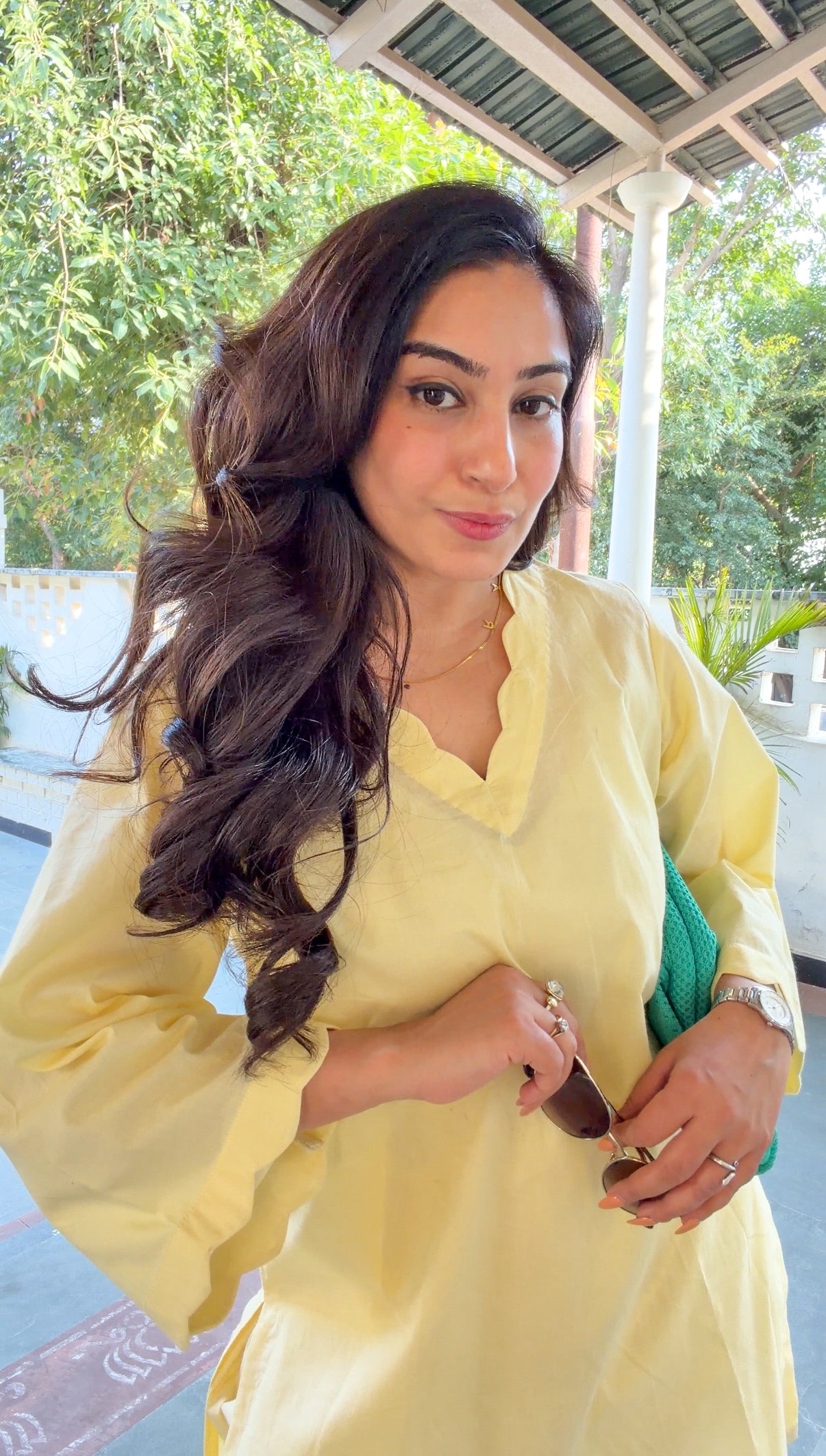 Butter Yellow Kurta Set