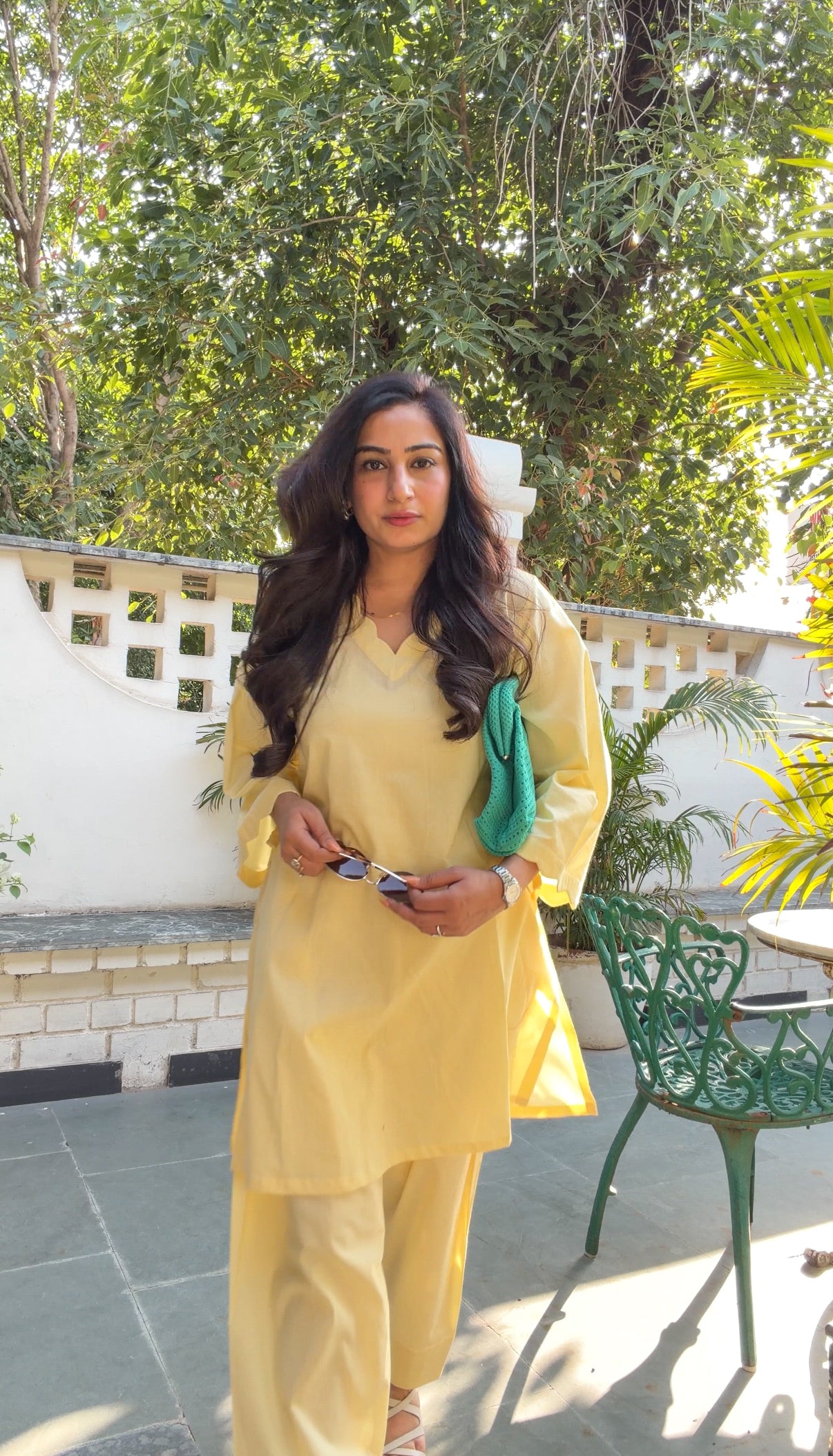 Butter Yellow Kurta Set
