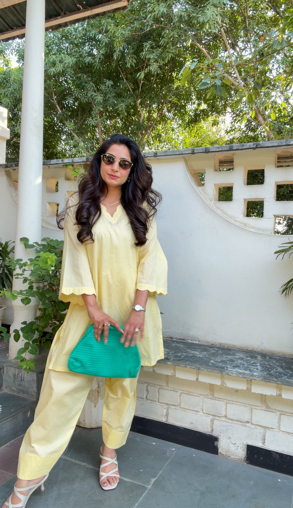 Butter Yellow Kurta Set