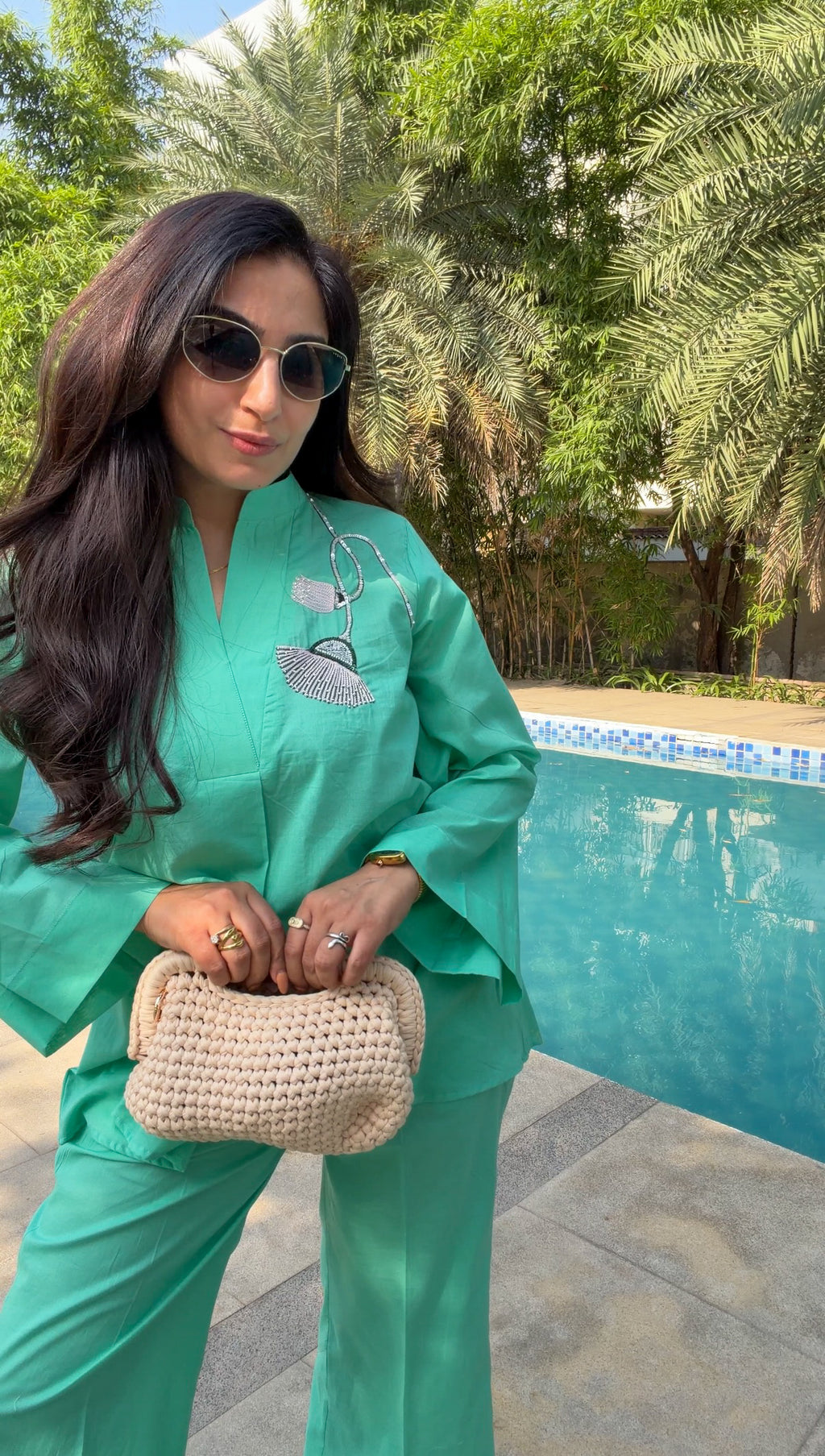Emerald Air Co-ord Set