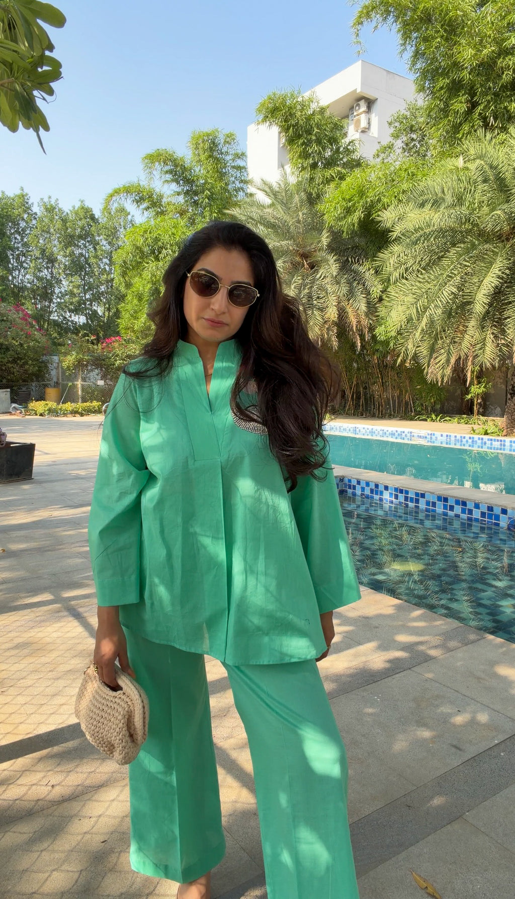 Emerald Air Co-ord Set