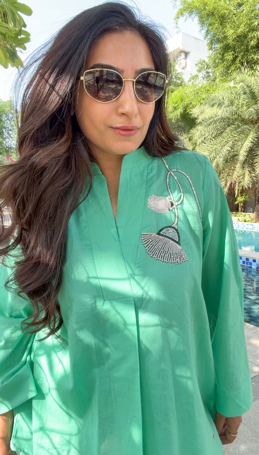 Emerald Air Co-ord Set