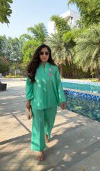 Emerald Air Co-ord Set