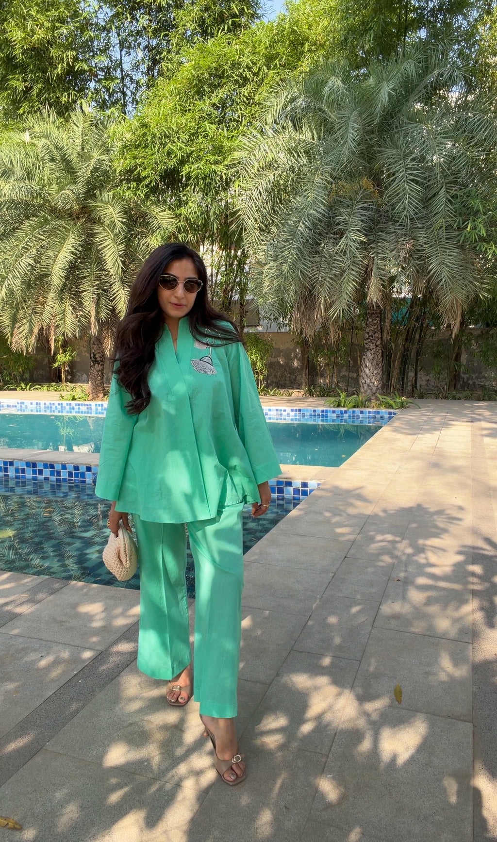 Emerald Air Co-ord Set