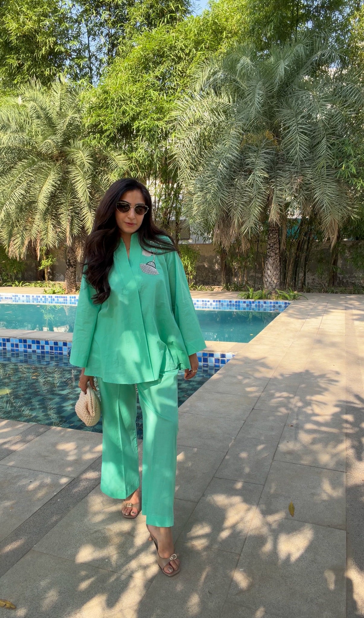 Emerald Air Co-ord Set