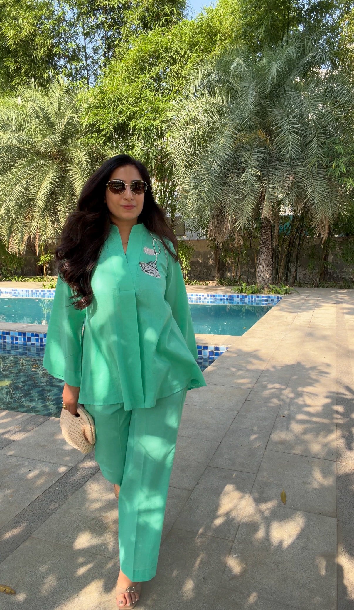 Emerald Air Co-ord Set