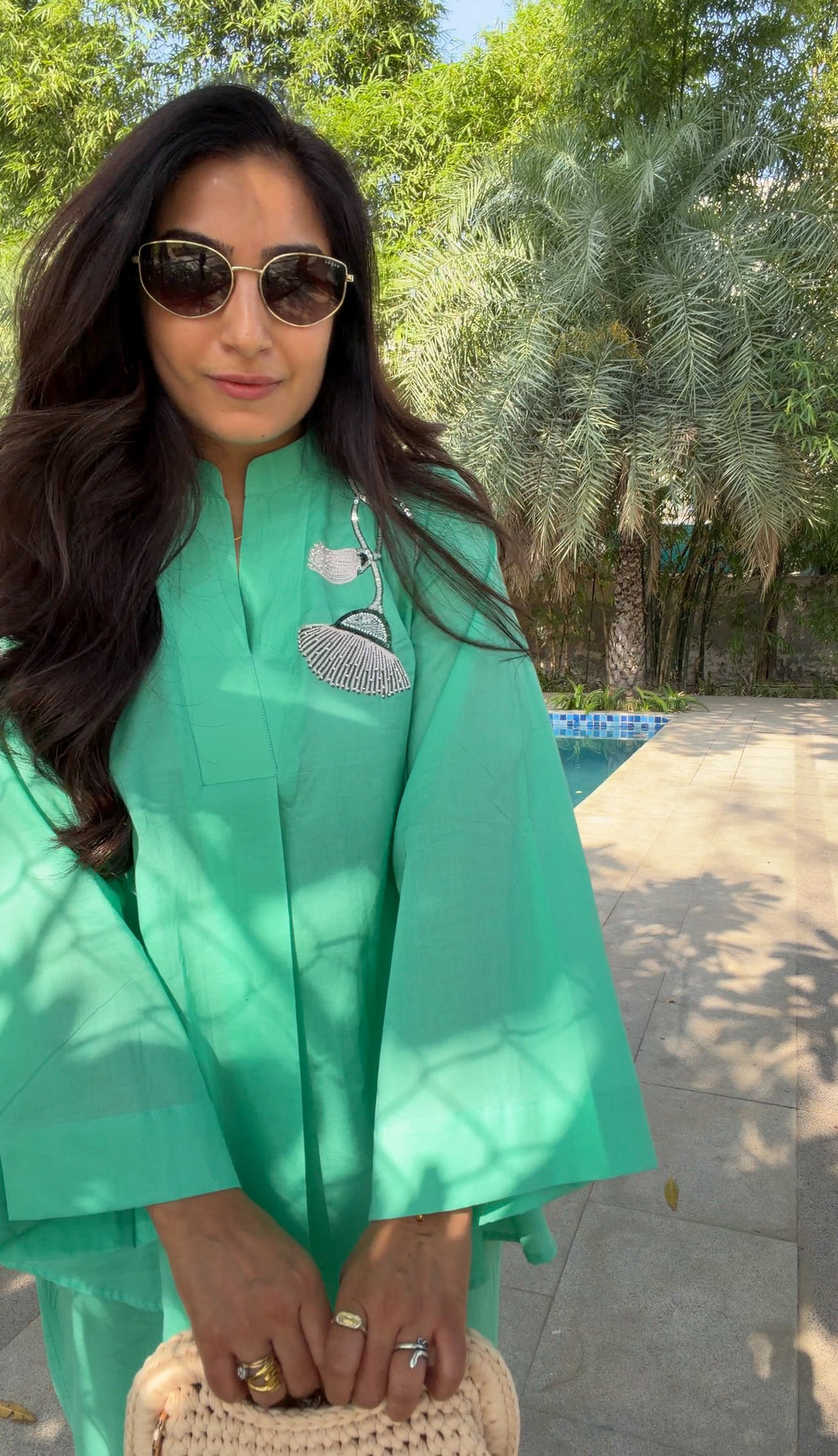 Emerald Air Co-ord Set