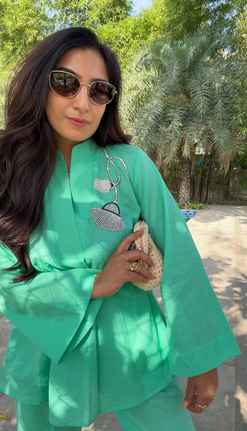 Emerald Air Co-ord Set