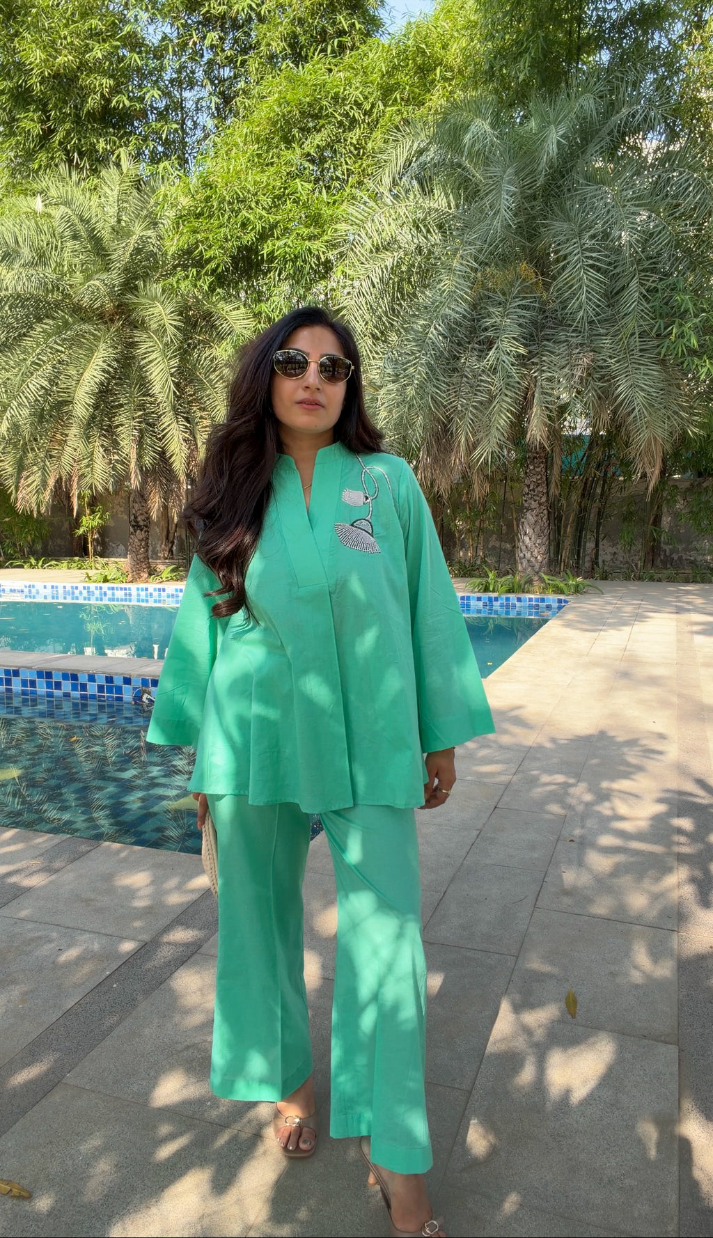 Emerald Air Co-ord Set