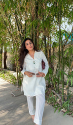 Ivory Bloom Kurta Set