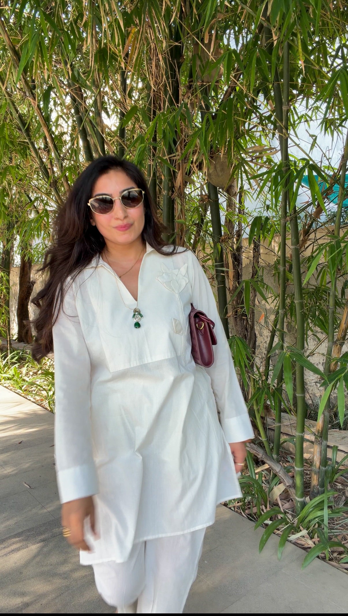 Ivory Bloom Kurta Set
