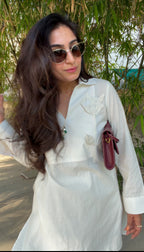 Ivory Bloom Kurta Set