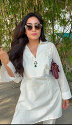 Ivory Bloom Kurta Set