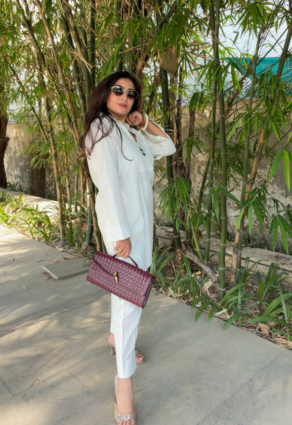 Ivory Bloom Kurta Set