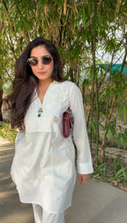 Ivory Bloom Kurta Set