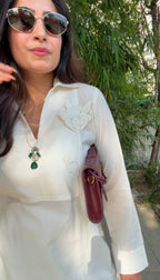 Ivory Bloom Kurta Set