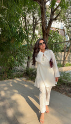 Ivory Bloom Kurta Set