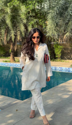 Ivory Bloom Kurta Set