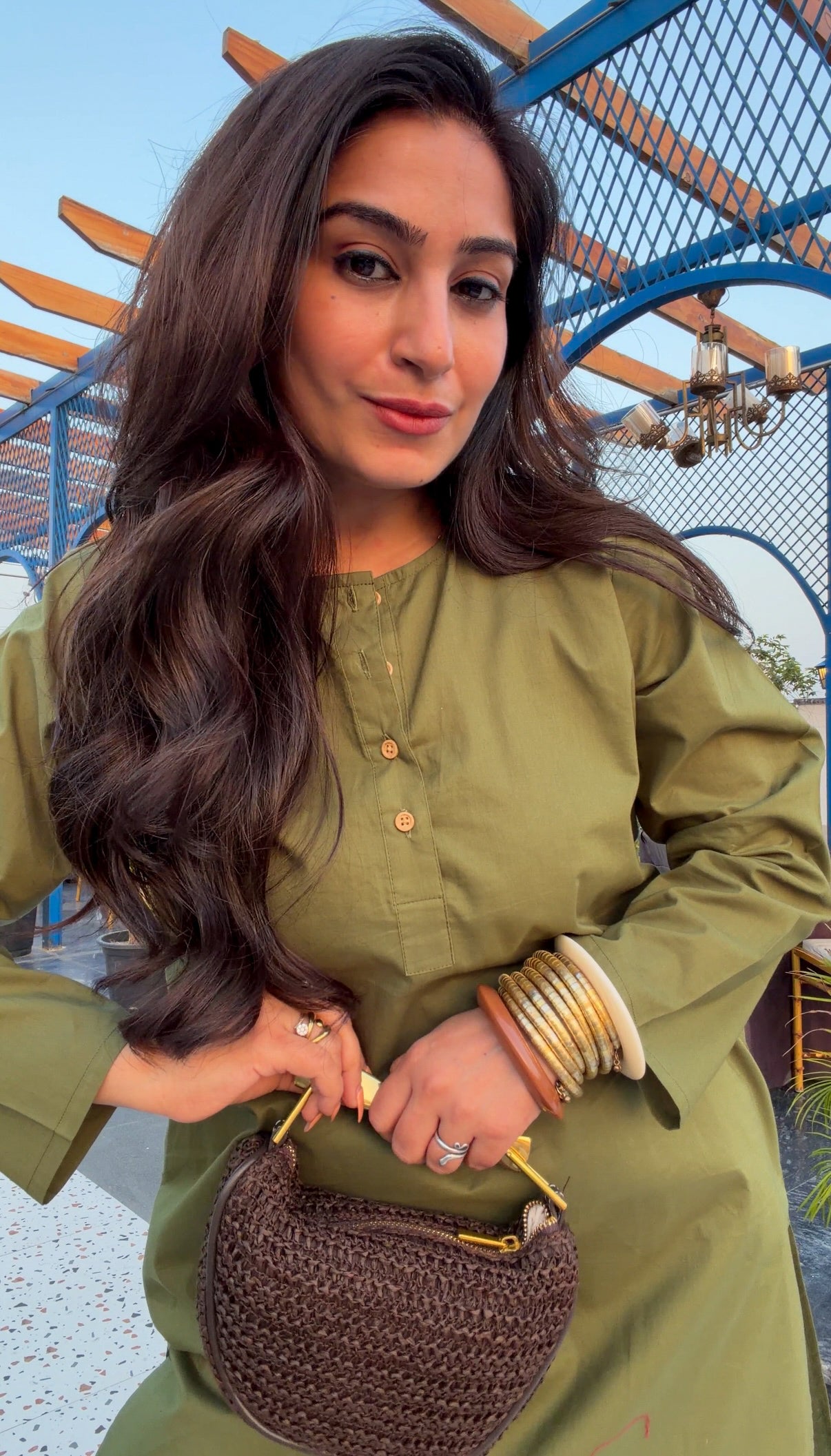 Olive Story Kurta Set