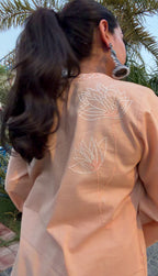 Peach Dune Kurta Set