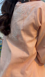 Peach Dune Kurta Set