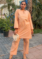 Peach Dune Kurta Set