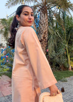 Peach Dune Kurta Set