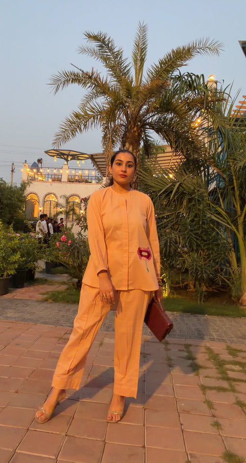 Apricot Muse Co-ord Set