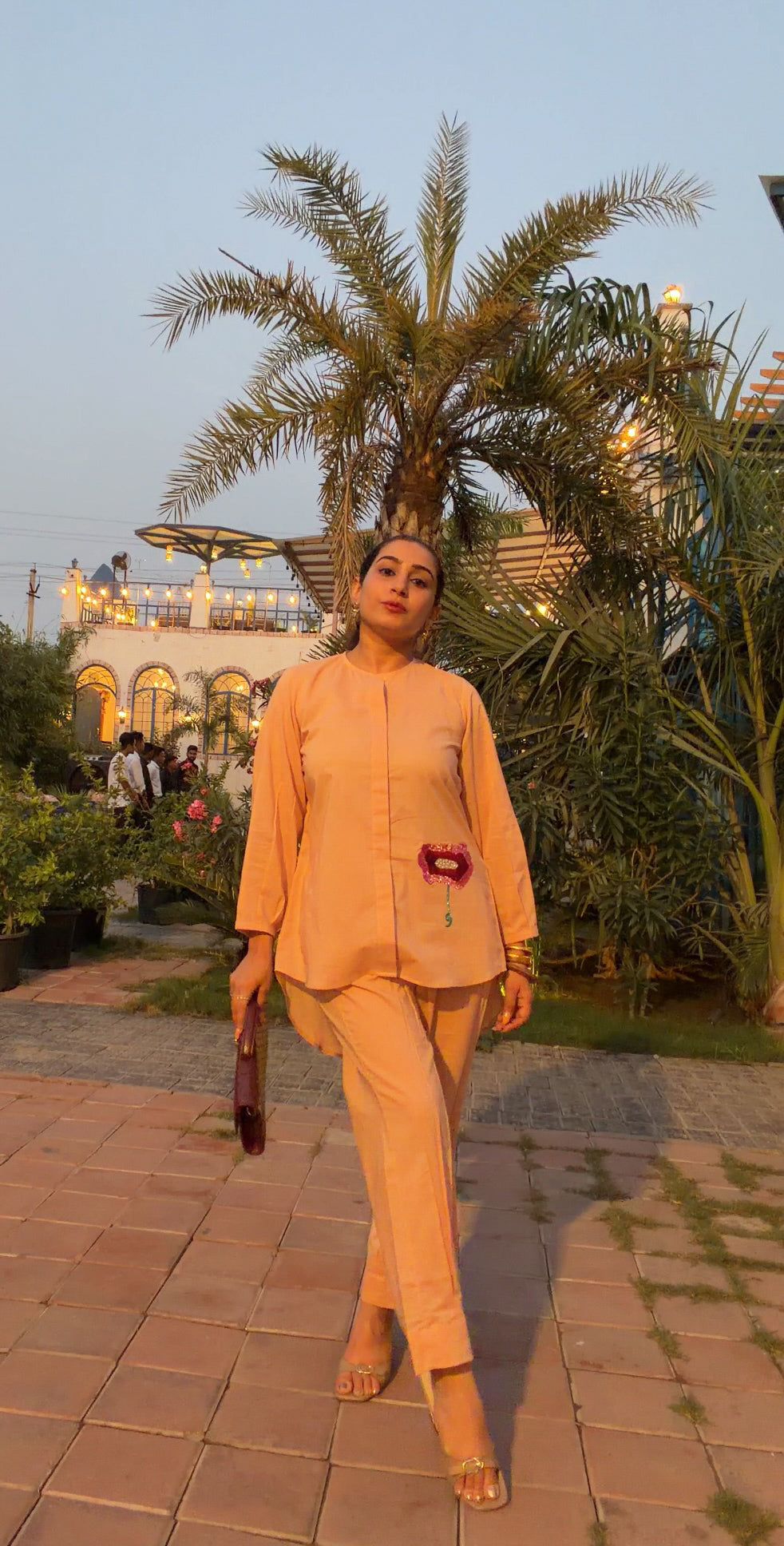 Apricot Muse Co-ord Set