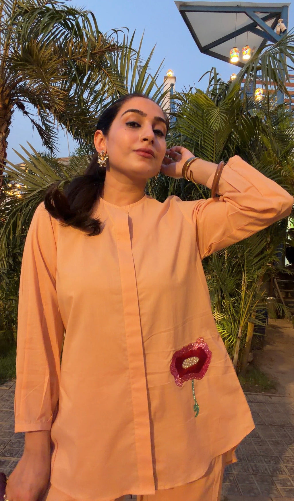 Apricot Muse Co-ord Set