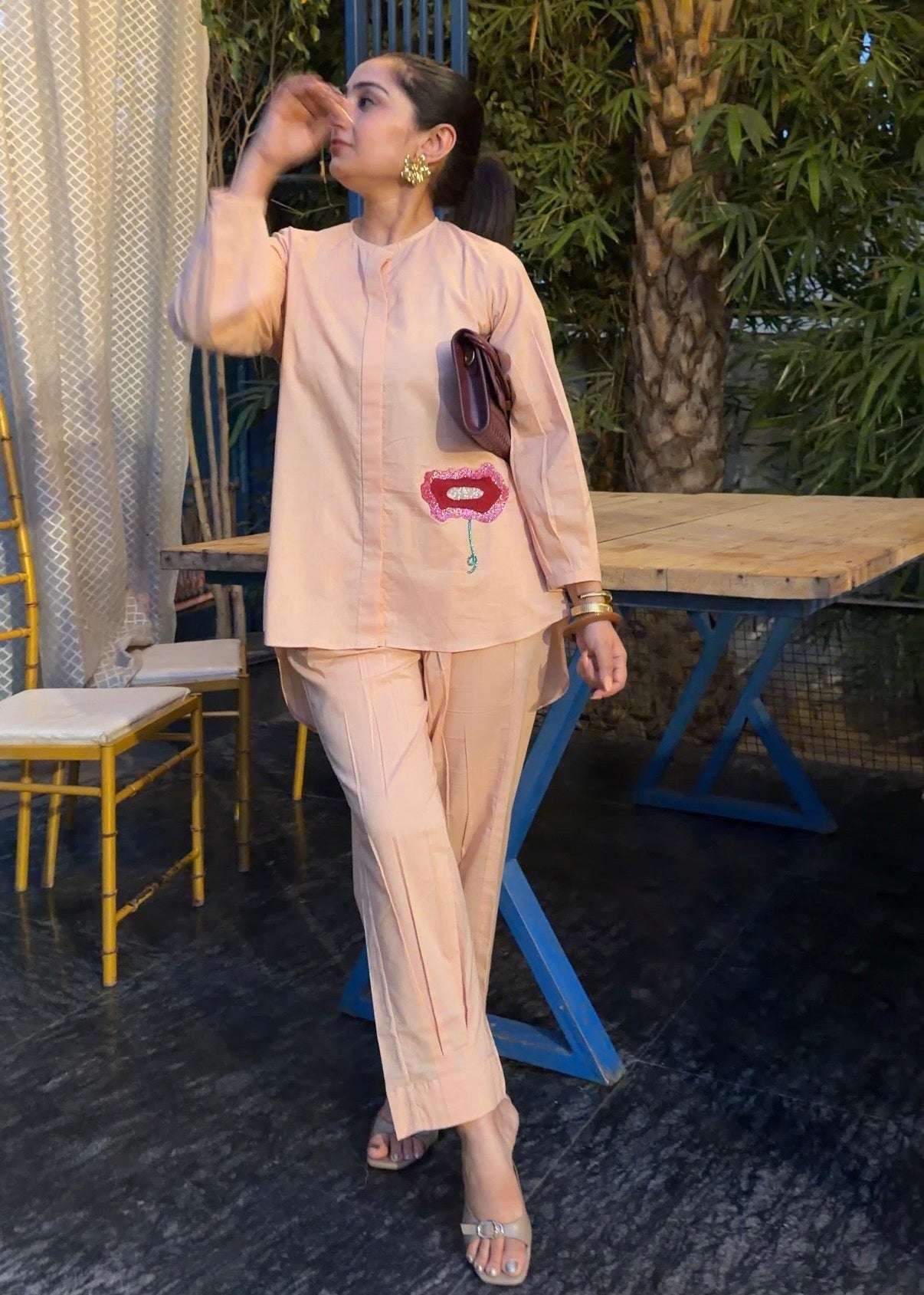 Apricot Muse Co-ord Set